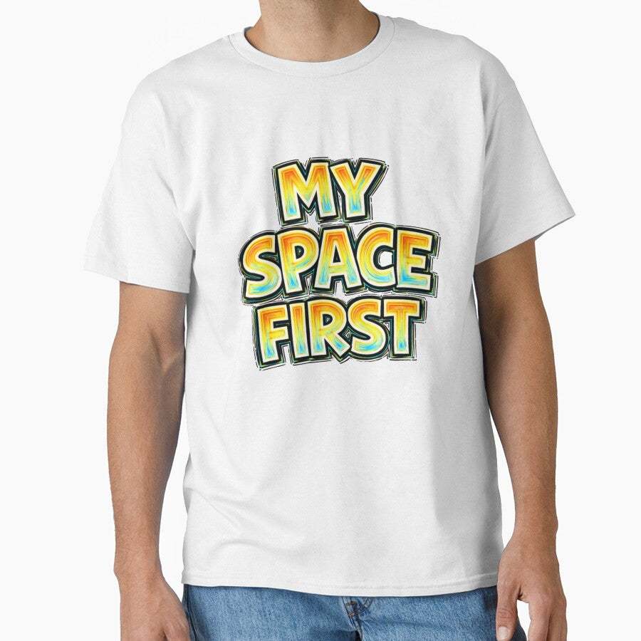 MY SPACE FIRST – hand drawn childlike typography by Mac Sketches