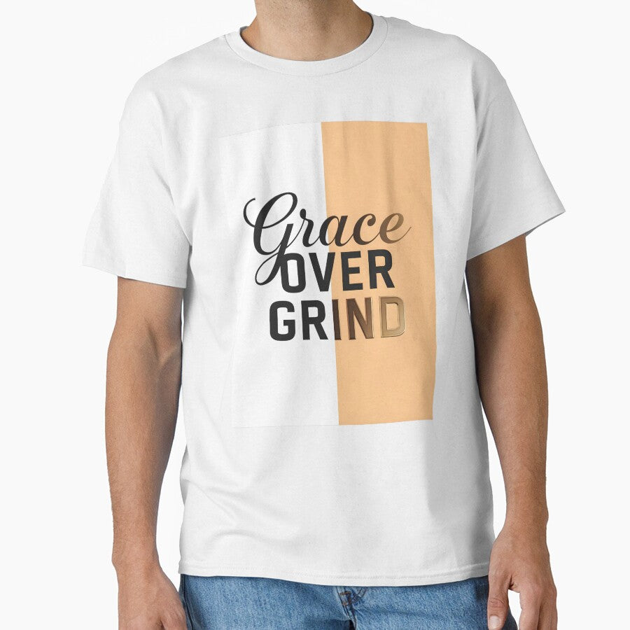Grace Over Grind Faith Shirt – Christian Hustle Culture Alternative Tee, God’s Grace Over Effort Inspirational Apparel by pngfaithstudio