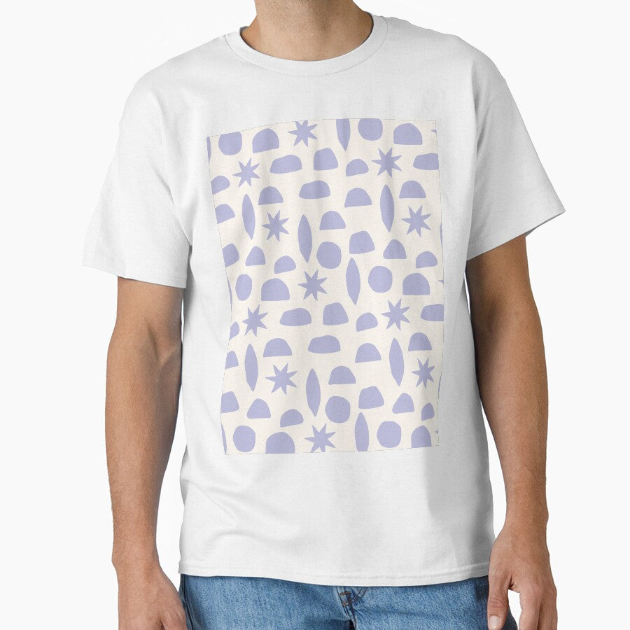 BOHO HENRI MATISSE PASTEL PURPLE LILAC ON CREAM by blomastudios