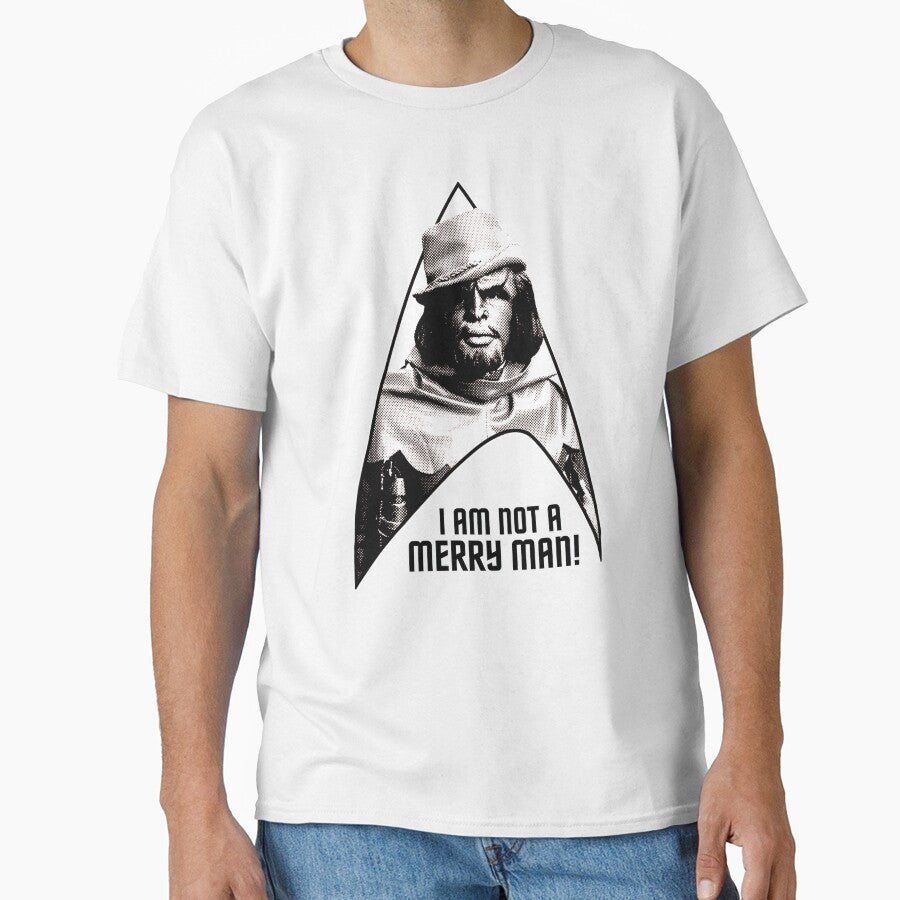 I Am Not A Merry Man! 009 Black Text by DesignByMcEvoy