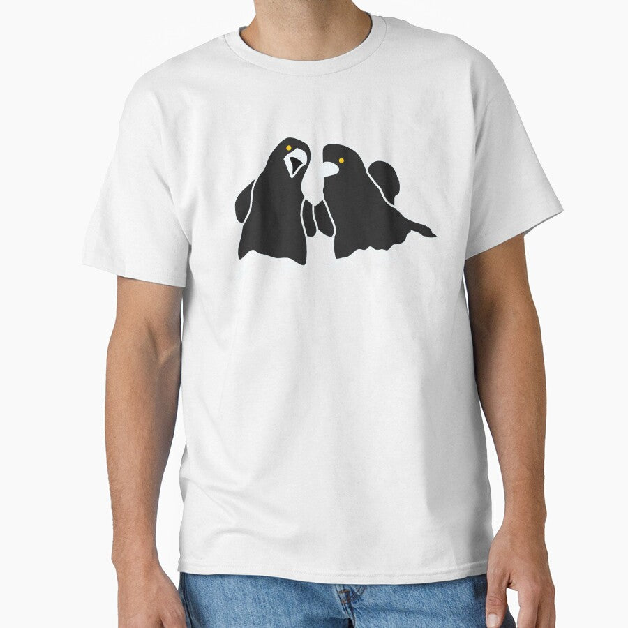 Minimalist Double Crows logo by Huxlindor