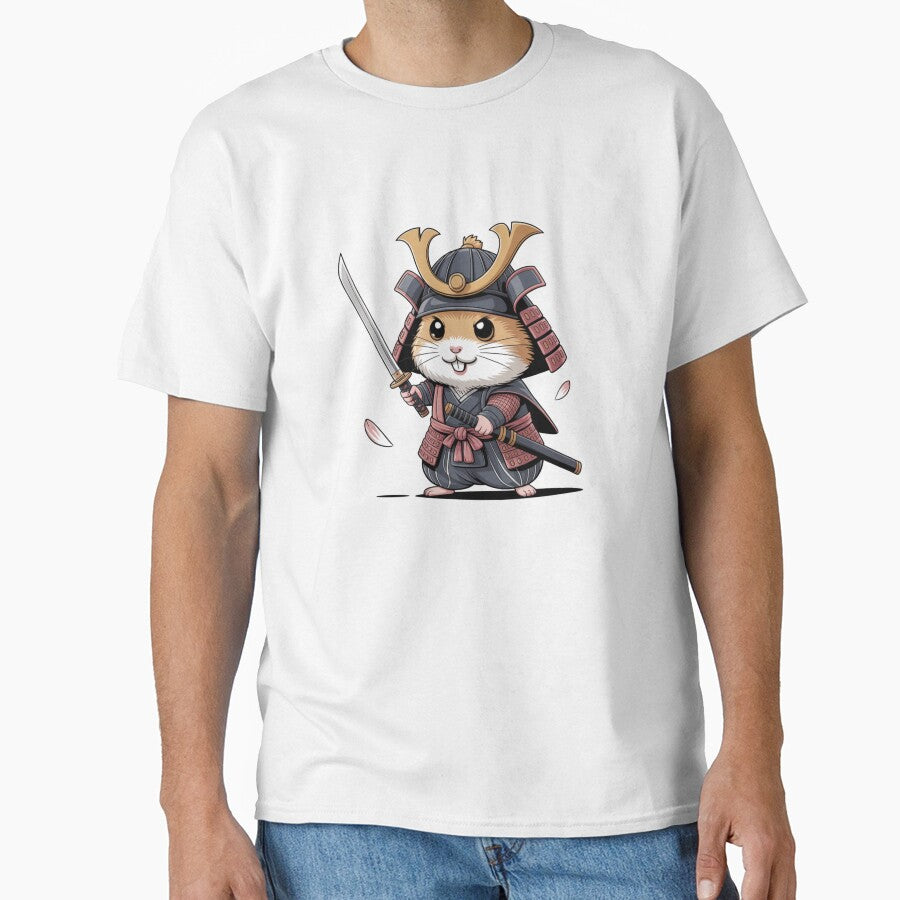 Kawaii Samurai Hamster by NicolasGlowArt