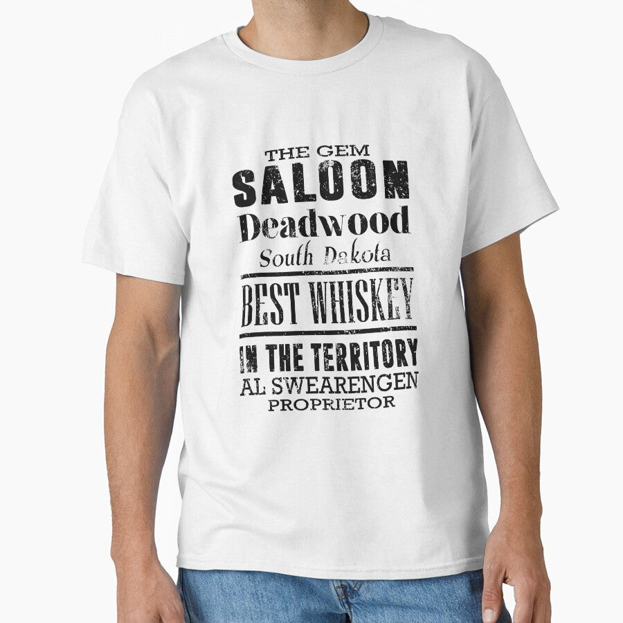Funny Gifts The Gem Saloon Deadwood South Dakotas Territory Halloween by LeathaKessler
