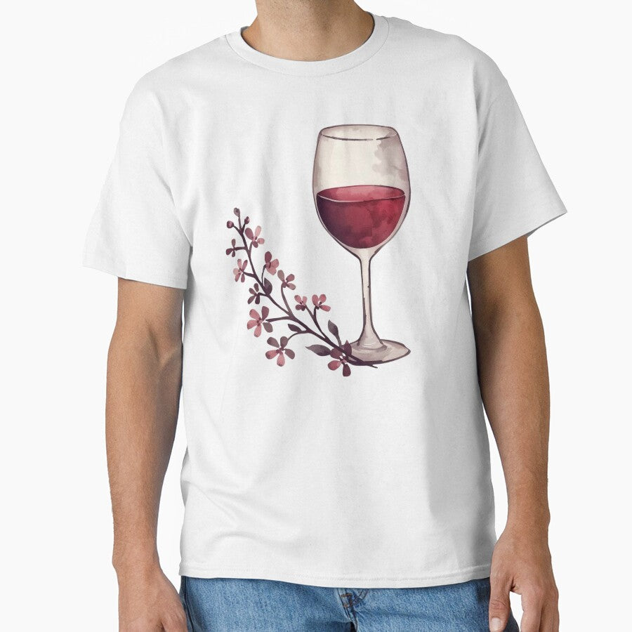 Red wine and flower by uunaa