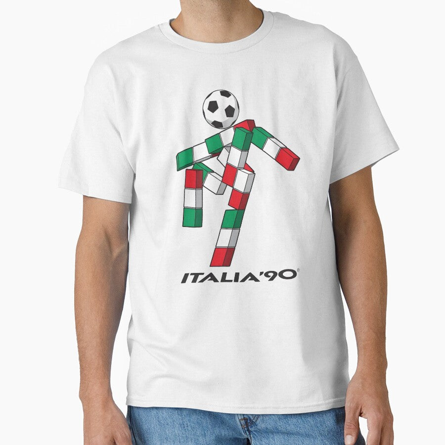 Ciao Italia '90 Football Mascot by TshirtsOnline-