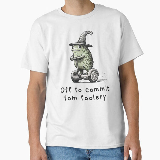 Off to Commit Tomfoolery Frog Wizard Mischief Meme by SpookshowDesign