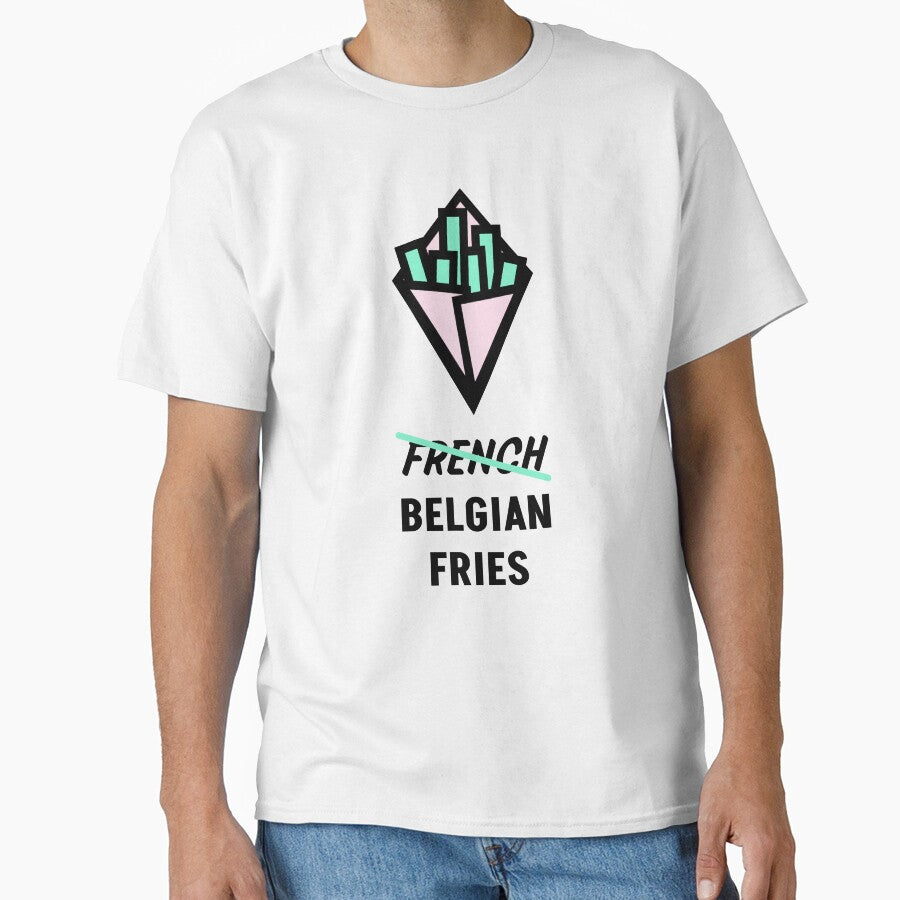Belgian fries - cone from friterie by BelgianDrip