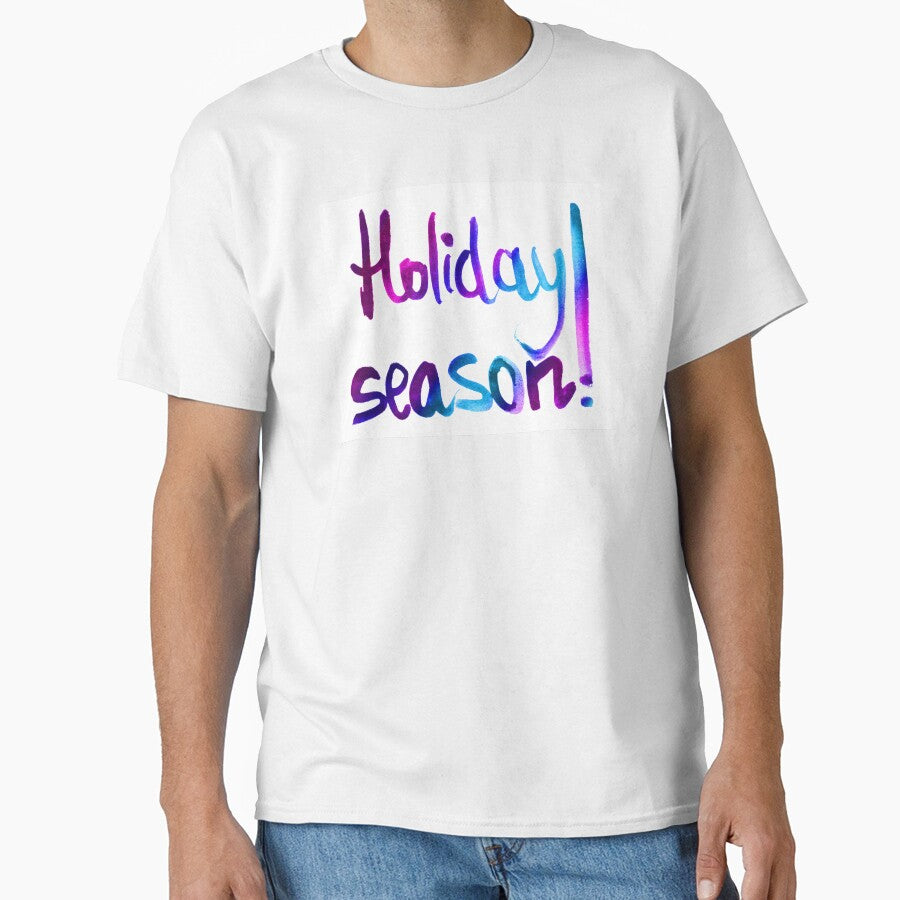 Holiday season watercolor lettering | Holiday season unique calligraphy by lausn