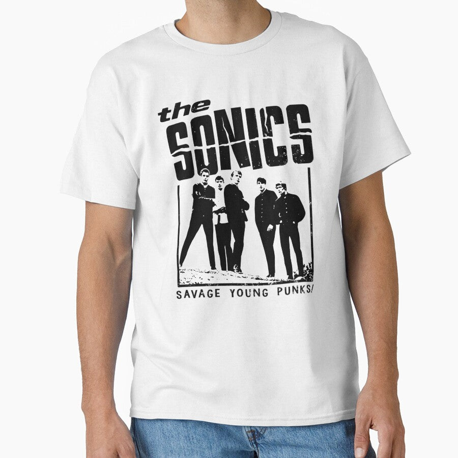 The Sonics Black Classic Savage Young Punks by zelbeus