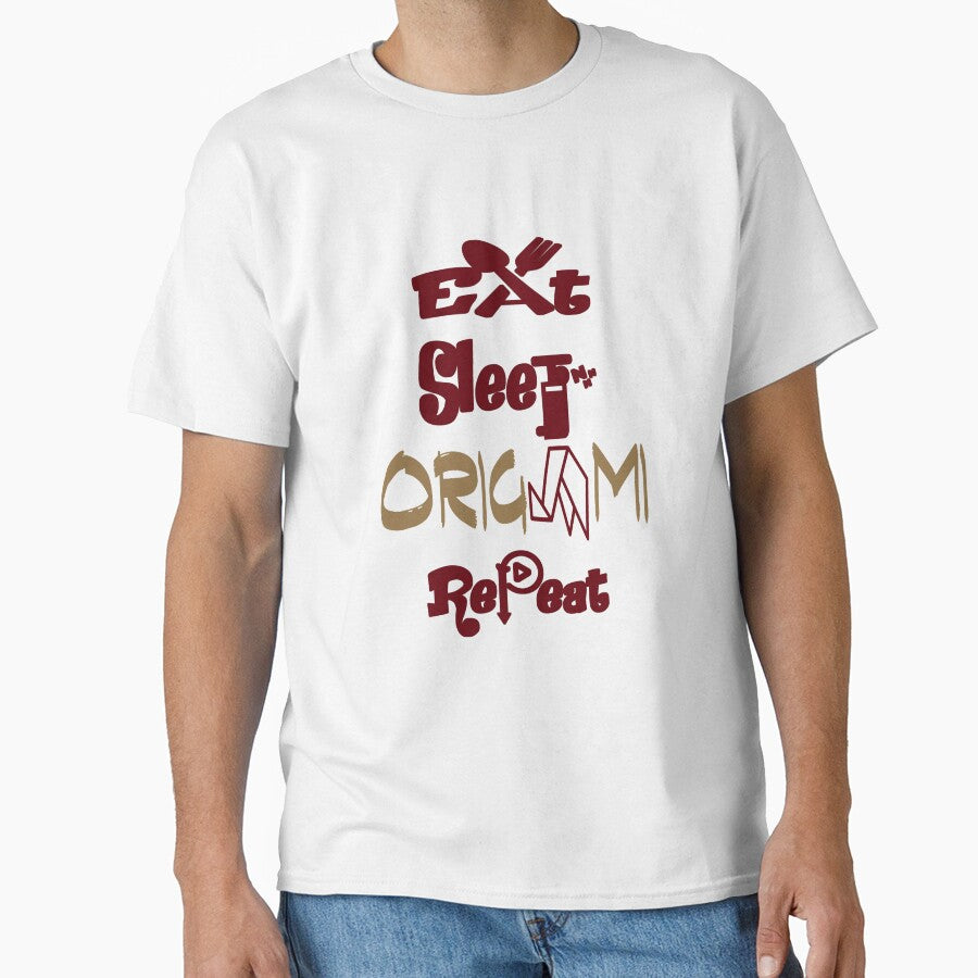 Eat sleep origami repeat, by Chakilogy
