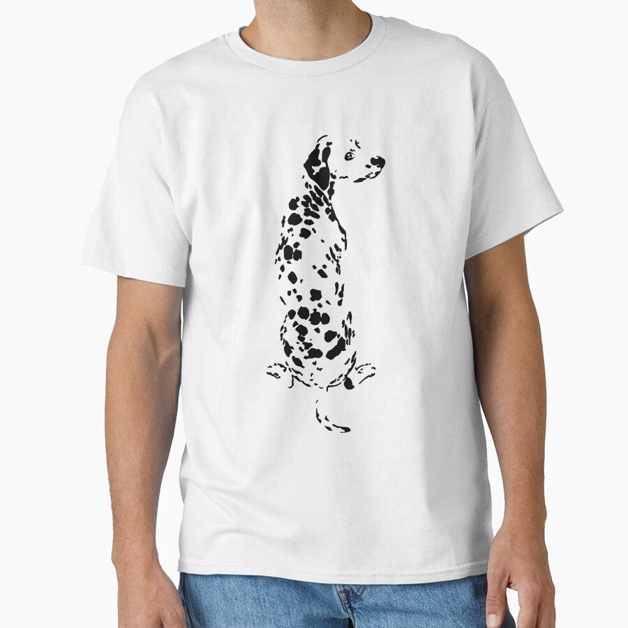 Dalmatian on white by SpongyDesings