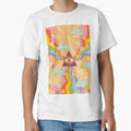 retro hippie boho rainbow print by MartaOlgaKlara