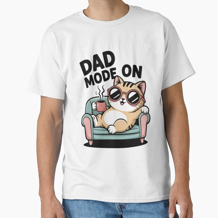 Funny Dad Cat | Kawaii | Men by InspiredCreatives
