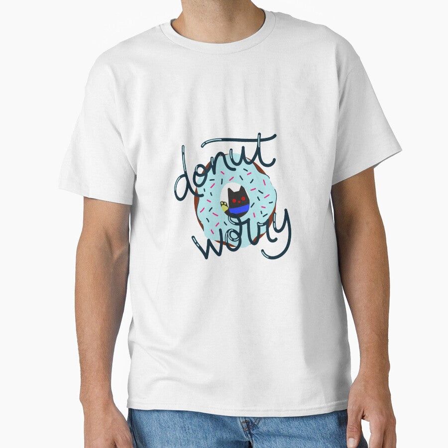 "Donut Worry" - Inspirational and Motivational Artwork for Donut Lovers by majnate