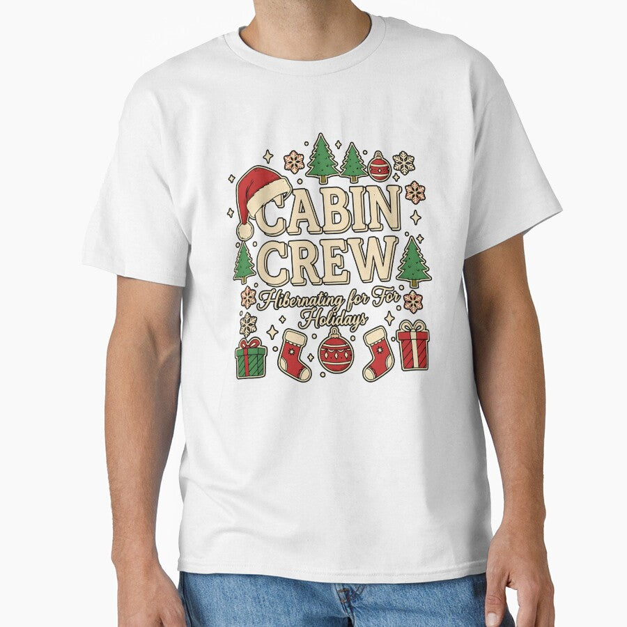 Christmas Cabin Crew Winter Holiday Hibernation Design by ArtDesignTp