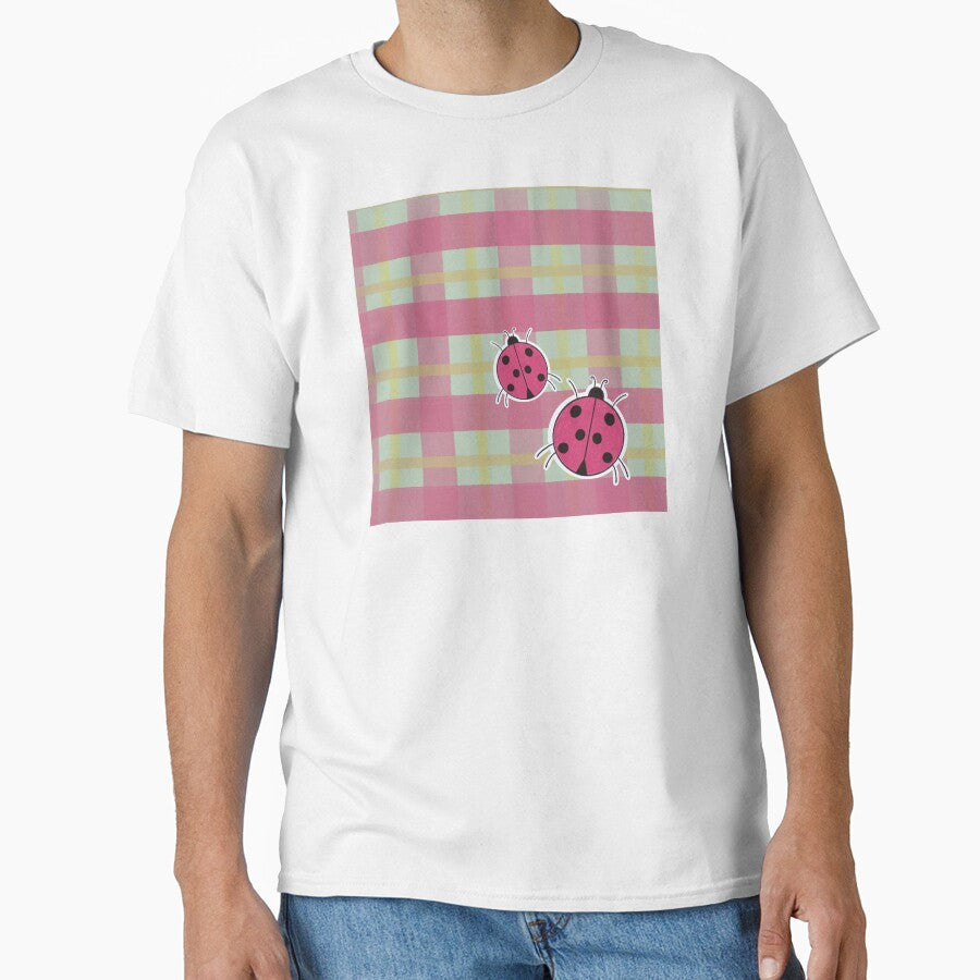 Plaid Ladybug Doodle by paigealayna