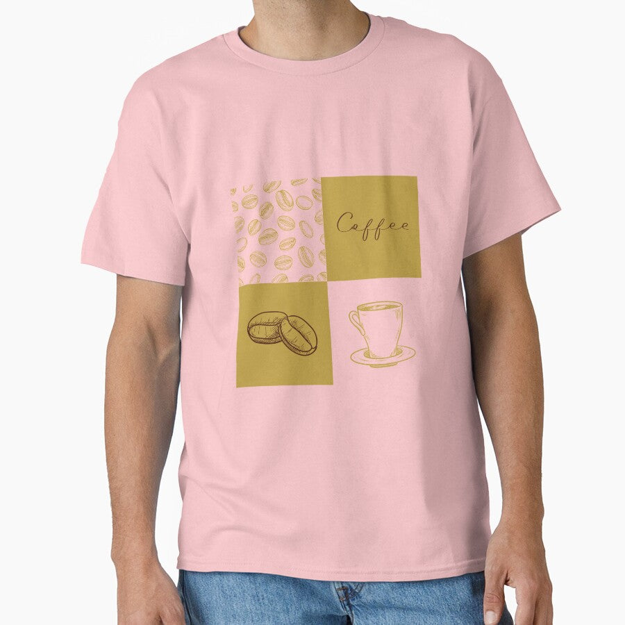 Coffee Grid Pattern by trendingatees