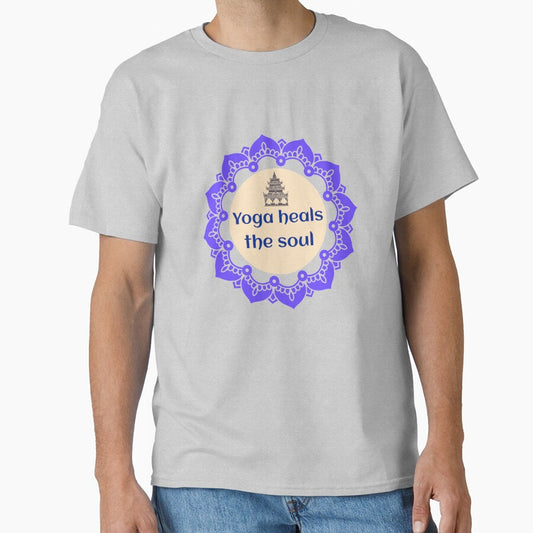 Yoga Heals The Soul / Namaste / Yoga Design / Meditation / Yoga Lover by RedBoyShop