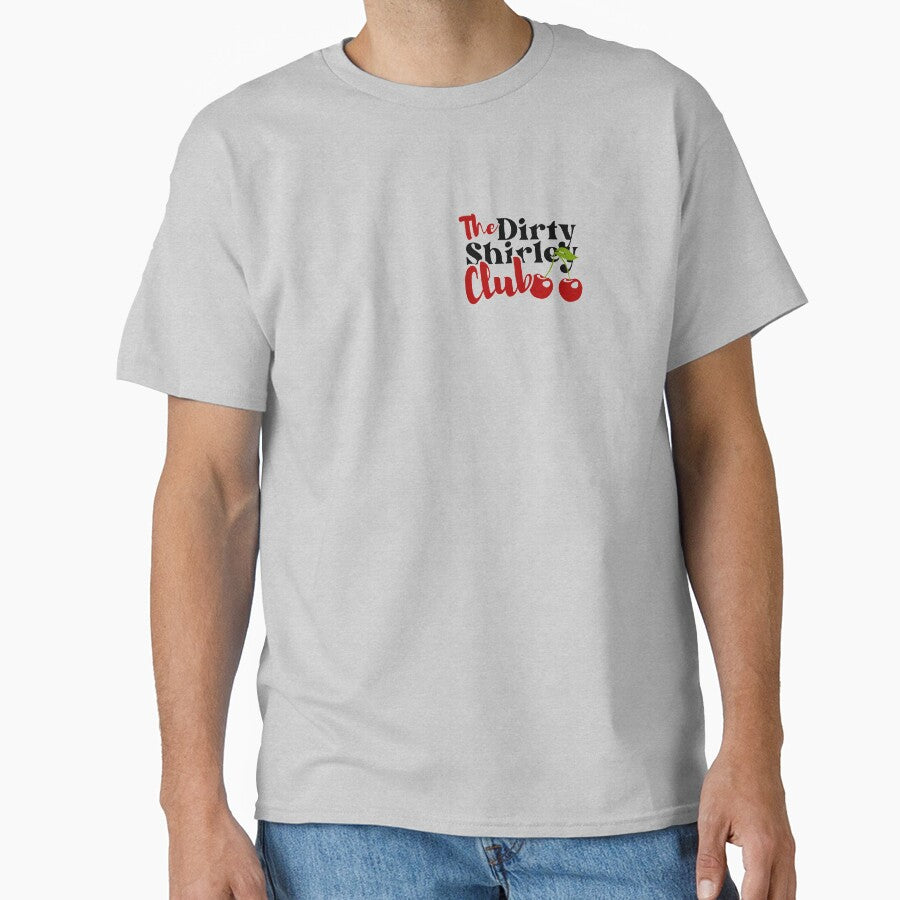 The Dirty Shirley Club - Fun & Playful Cherry-Themed Design by Stickers by @molllyclare