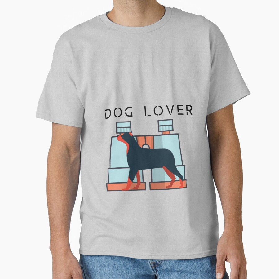 Dog Lover T shirt by vipinder
