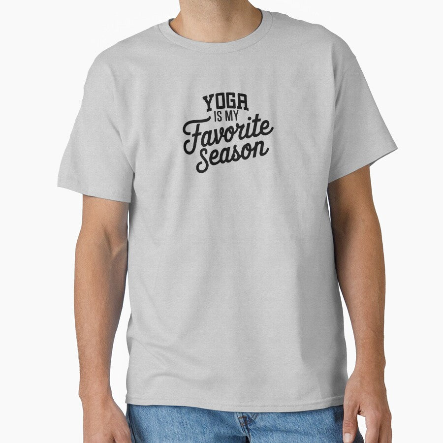 Yoga is My Favorite Season Funny Yoga Lover by Oussinc
