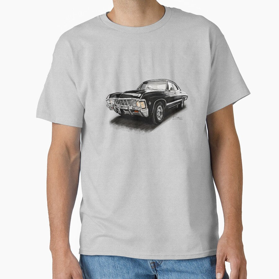 1967 Chev Impala in black like the one in Supernatural. by Francohanekom