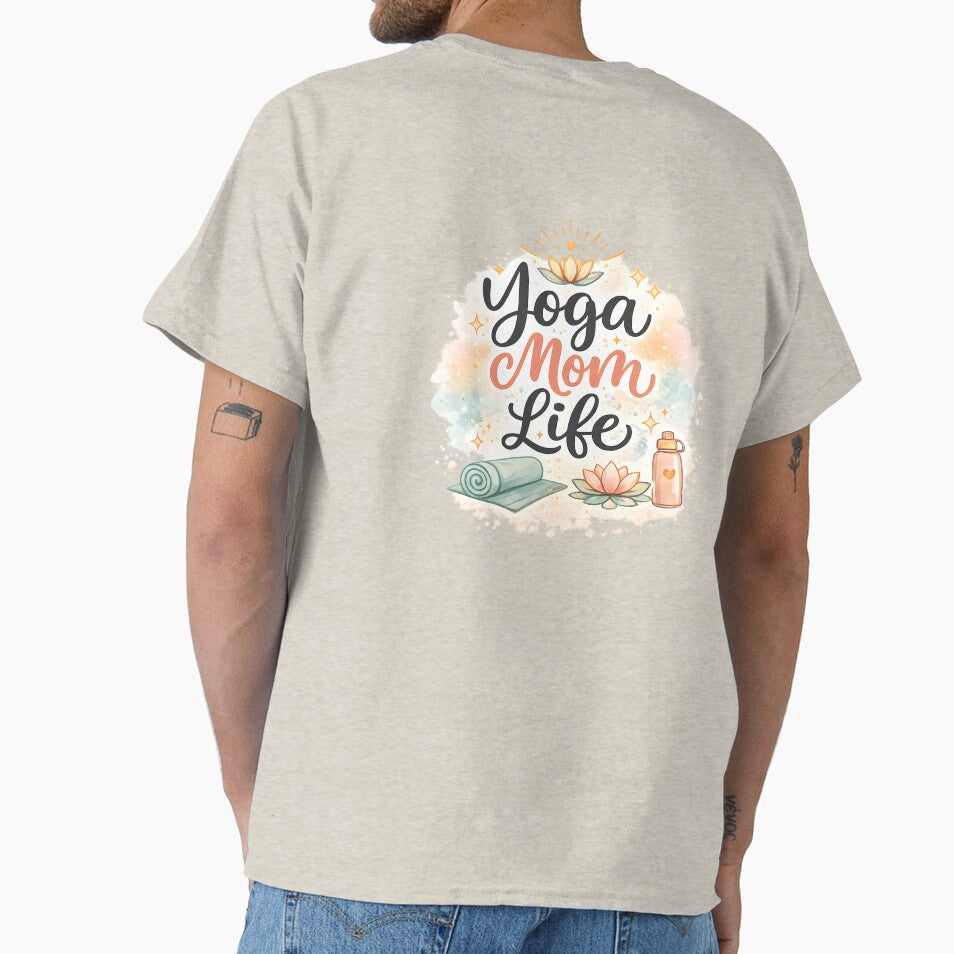 Cute Yoga Mom Life Yoga Life Art Perfect Tote Bag Gift Idea by Divakar Fashion