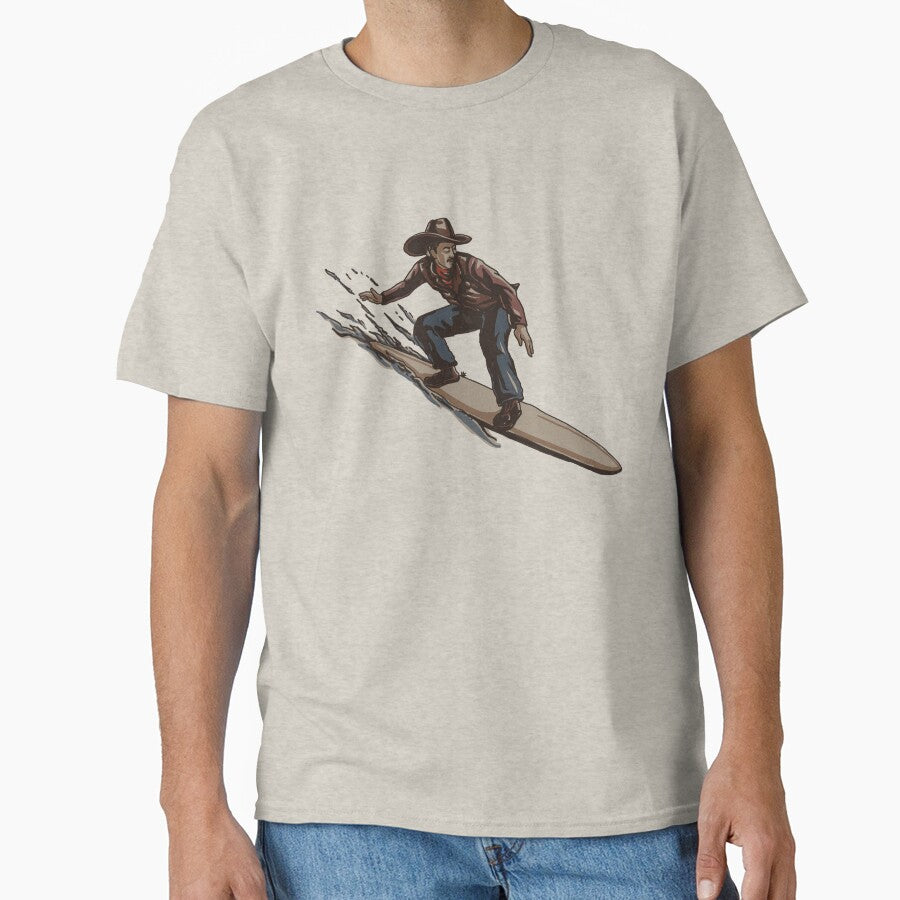 Surfing Cowboy by CleverILY