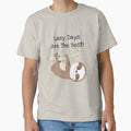 Cartoon Animals Sloth Lazy Days are Best by peacockcards