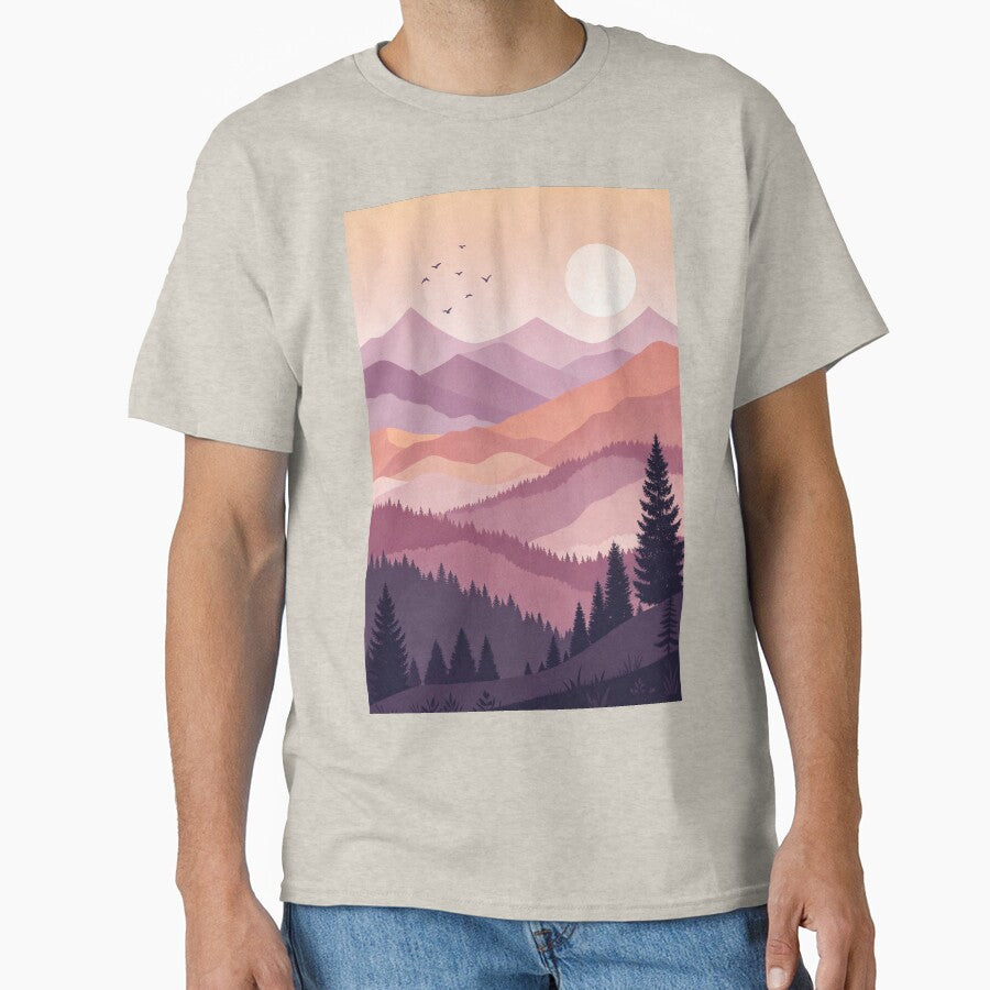 Abstract Sunset Peaks - Boho Wall Decor Bundle. by LuxeBuzz
