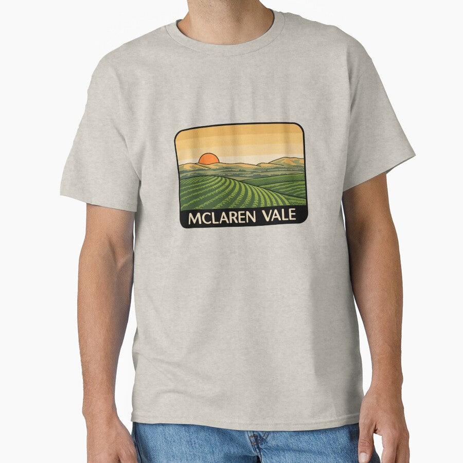 McLaren Vale Retro Design South Australia by FleurieuVisualCo