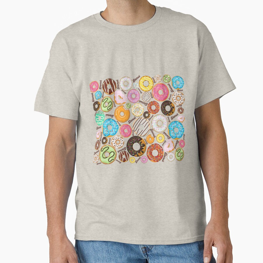 Lovely cute donuts pattern by Humanity brush