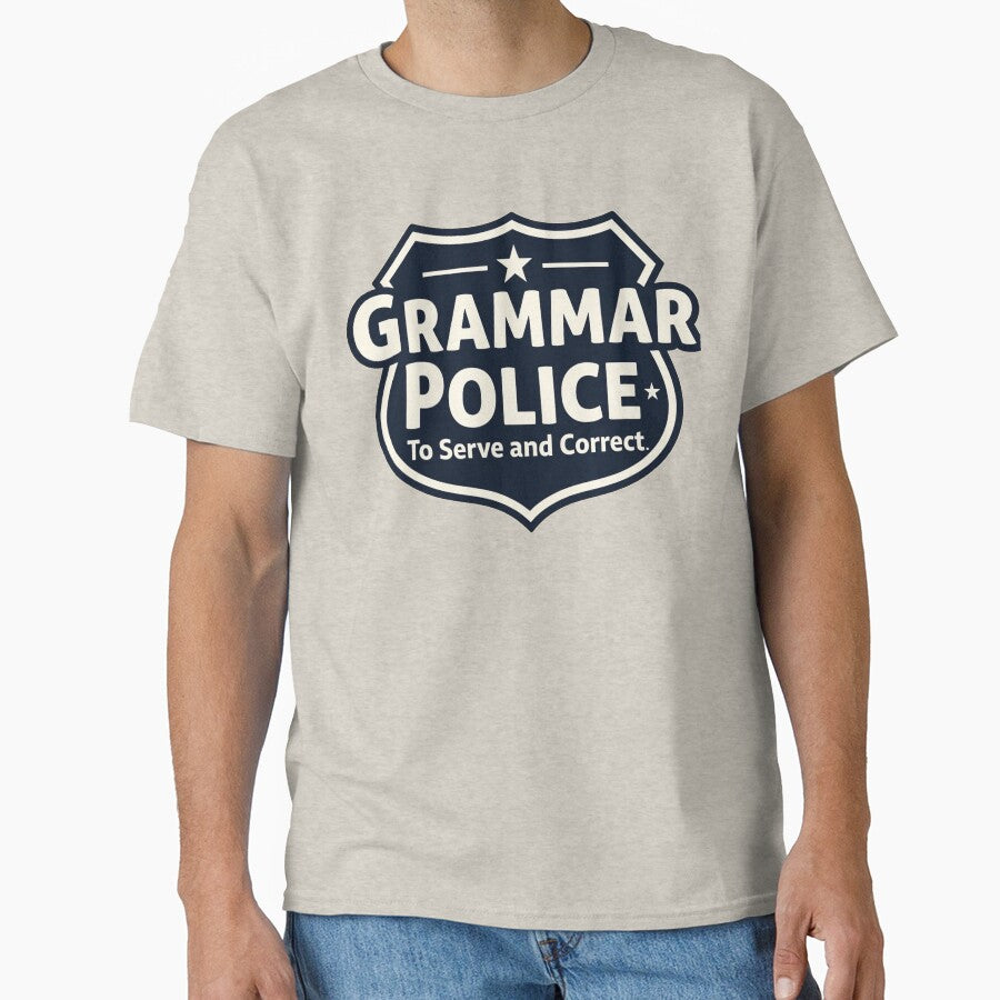 Grammar Police: To Serve and Correct by AdamSpade