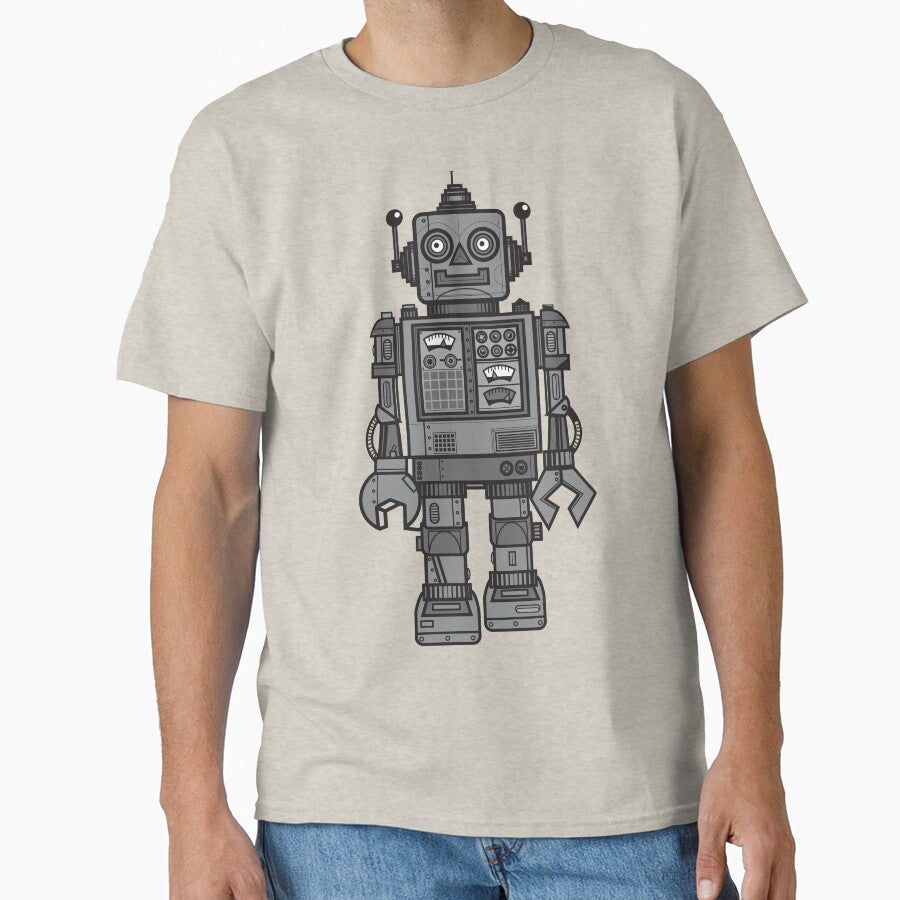 Vintage Robot by wottoart
