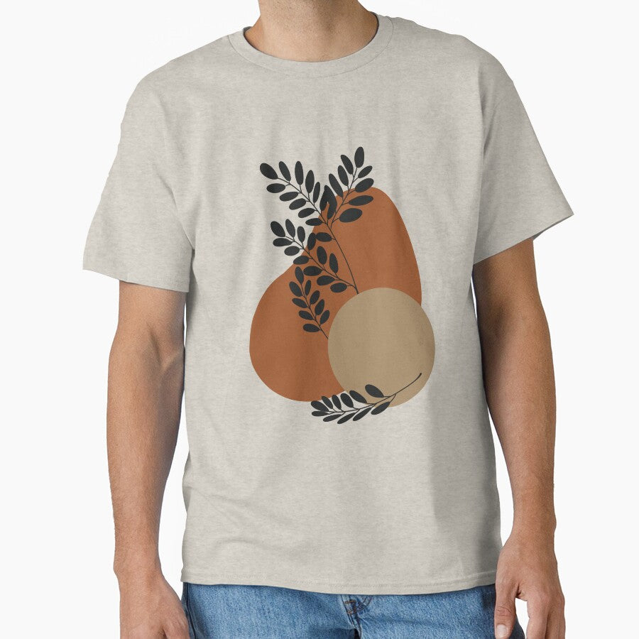 Boho Rock and Leaves Artwork by gracielynd