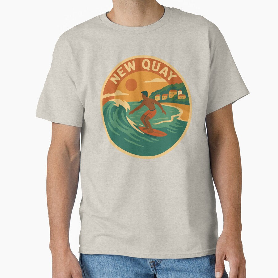 New Quay Travel Souvenir Sticker by rogue-design
