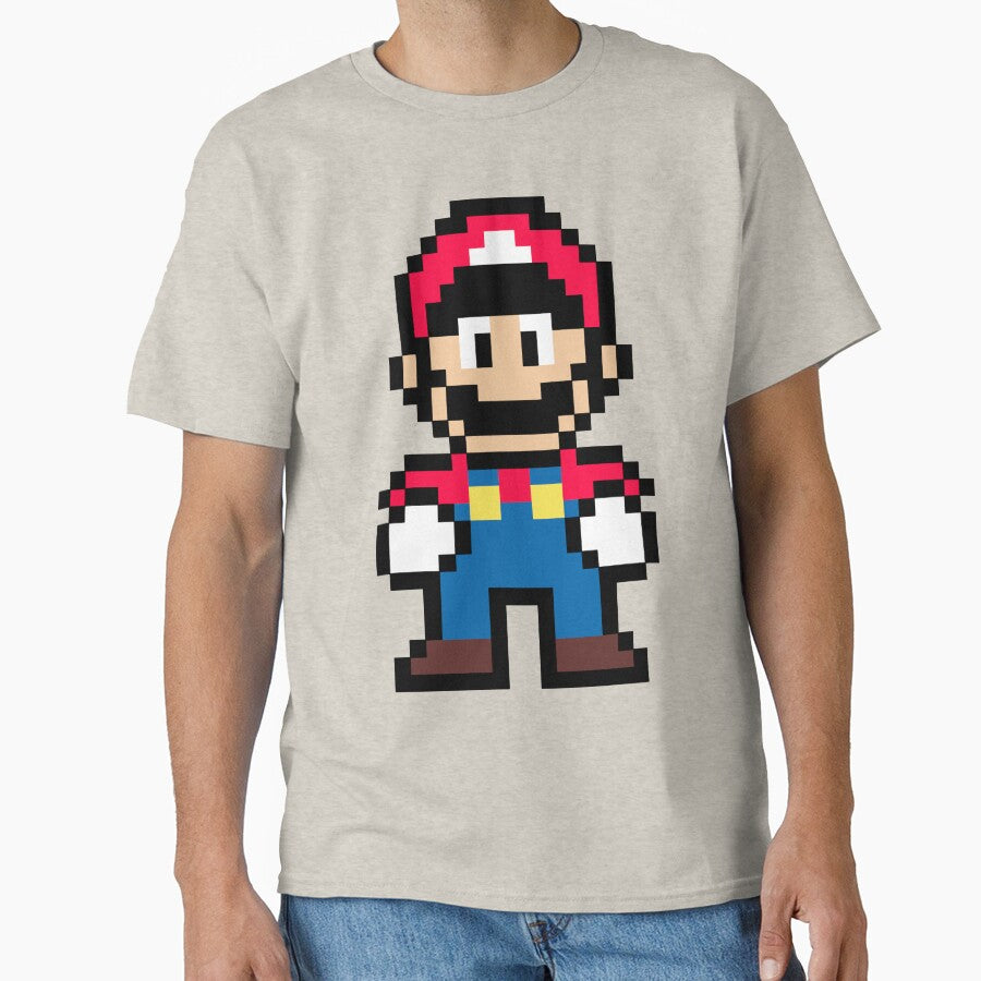 Small Pixel Blocks on the Bro 1 - classic gaming Retro by ZERO-MIND