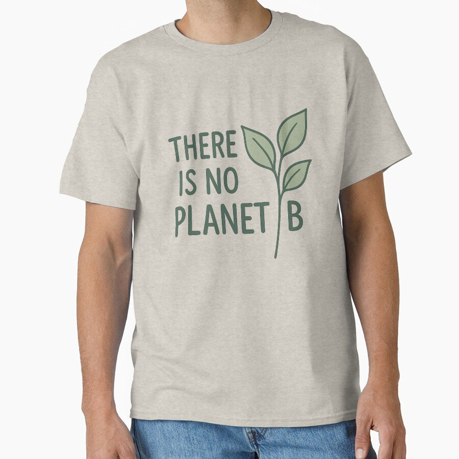There Is No Planet B – Minimalist Eco Botanical Design by Kyfrixe