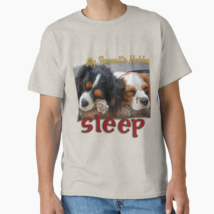 Sleep My Favorite Hobby | Just Wanna Sleep Sweet Puppies Adorable by ⭐Amazing Arts Designs⭐