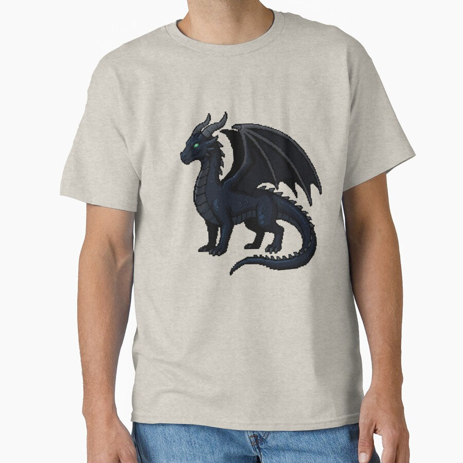 Night Watchman: Pixel Art Dragon by Aerianwind