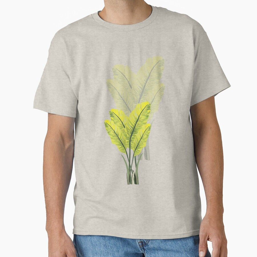Vibrant Tropical Banana Leaf Botanical Art by auran14