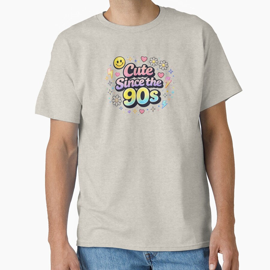 Cute Since the 90s Shirt – Retro Vintage Girl Tee | Fun 90s Nostalgia Aesthetic by MEMORY-LN-Tees