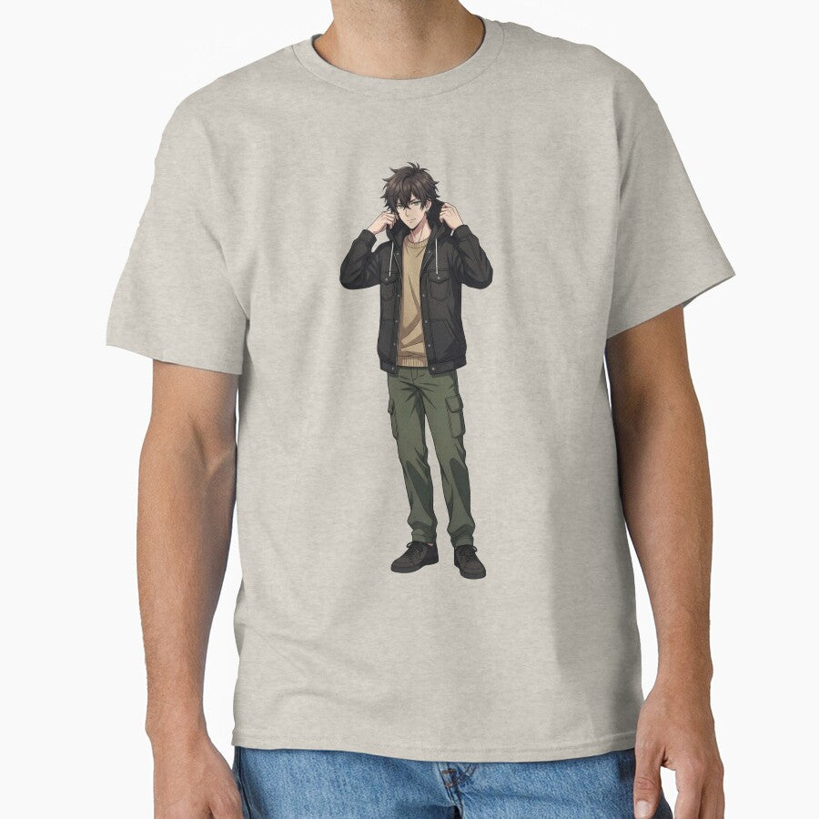Kairo Hoodie Style Anime Character – Cool Streetwear Anime Boy by Brightstudio00