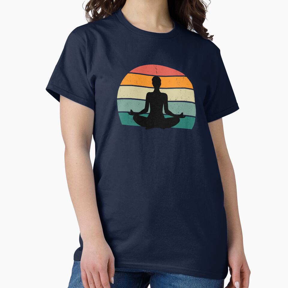 Sunset Yoga Vintage by LyricsWear