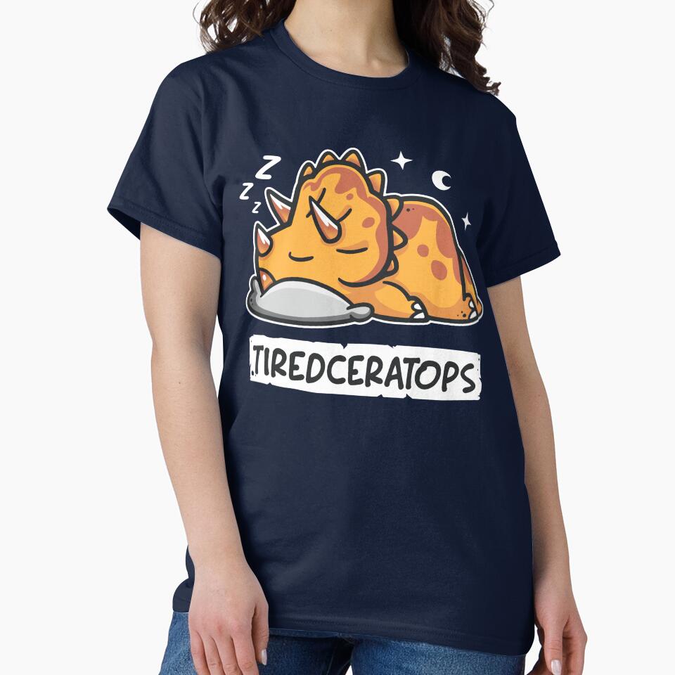 Tiredceratops - Lazy Triceratops Dinosaur by Snouleaf