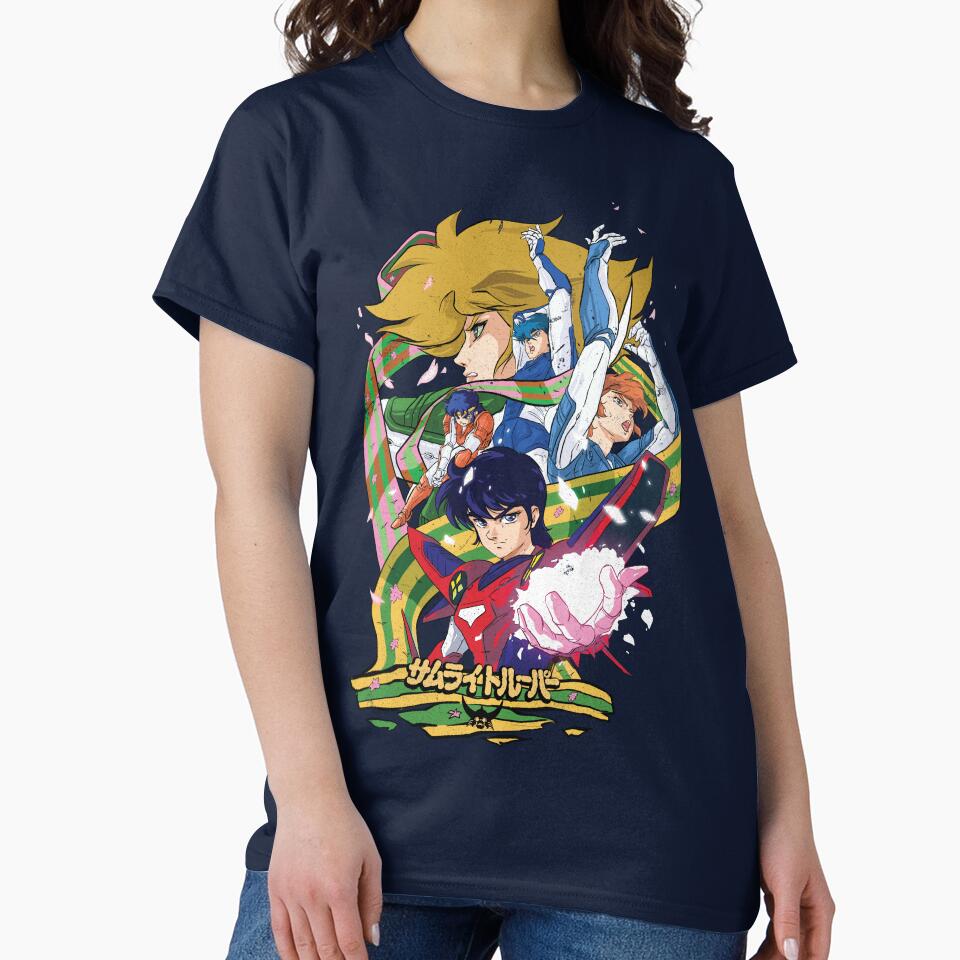 SAMURAI TROOPERs | Classic Vintage 80s Anime Style Textured by SALENTOmadness