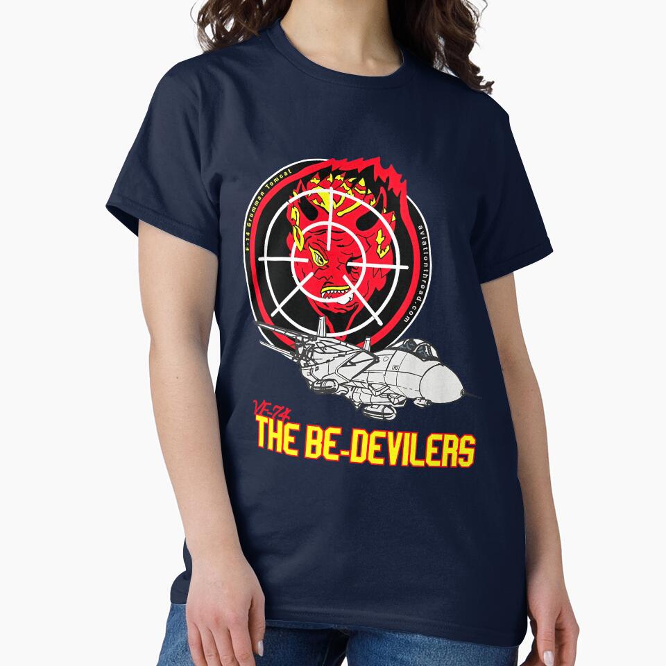 F14 Grumman Tomcat Vf74 The Bedevilers Slim Fit, I Love This, Best, Best Graphic, Trending Now by CAMERONSTORE