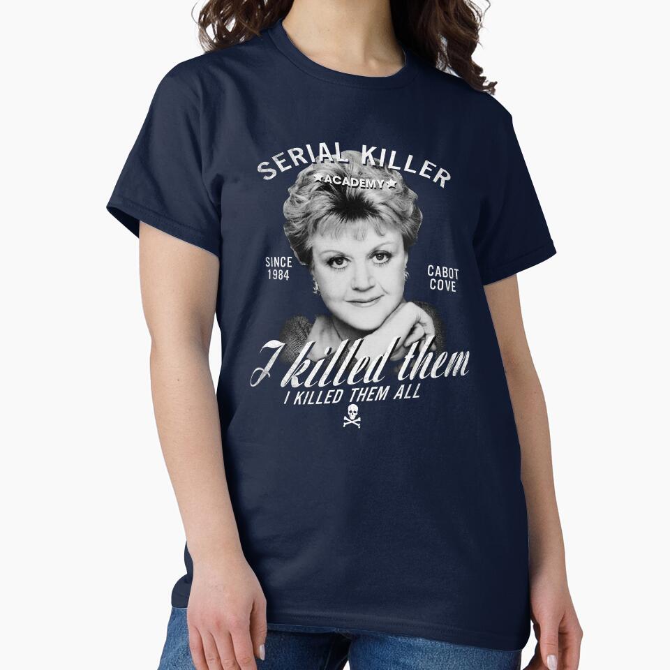 Vintage Jessica Fletcher Serial Killer I Killed Them All by KentonHarring