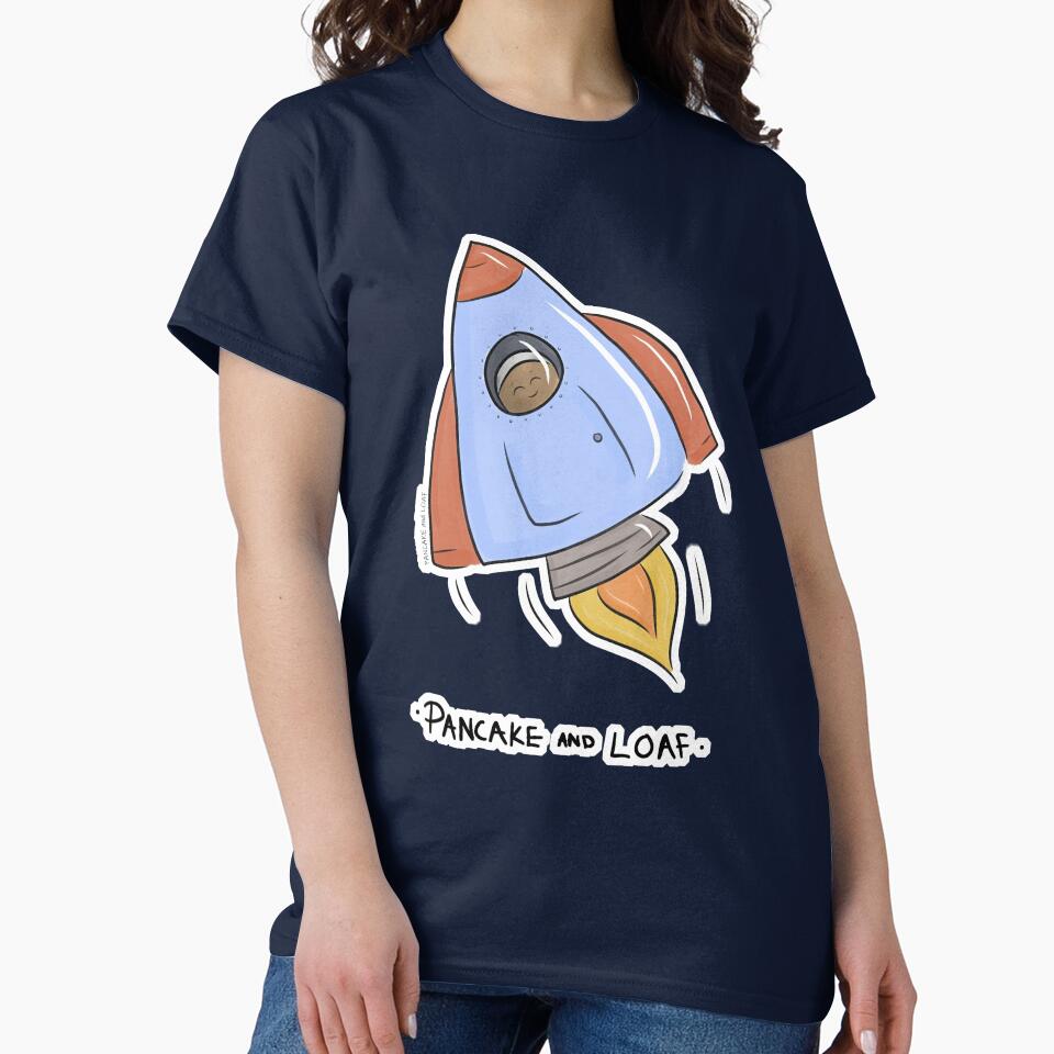 Happy Space Rocket by PancakeAndLoaf
