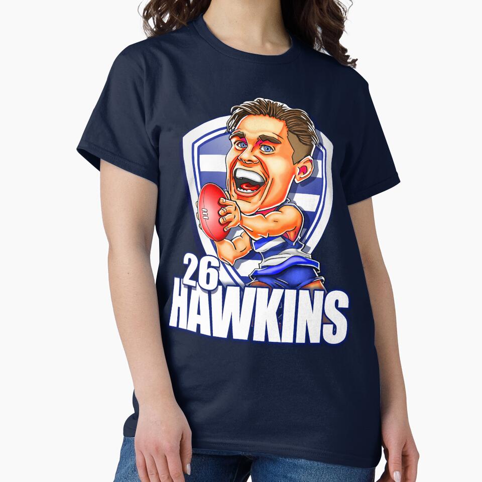 Tom Hawkins cartoon - AFL by baproducts